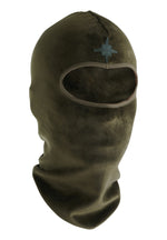 Velour Balaclava Dark Green