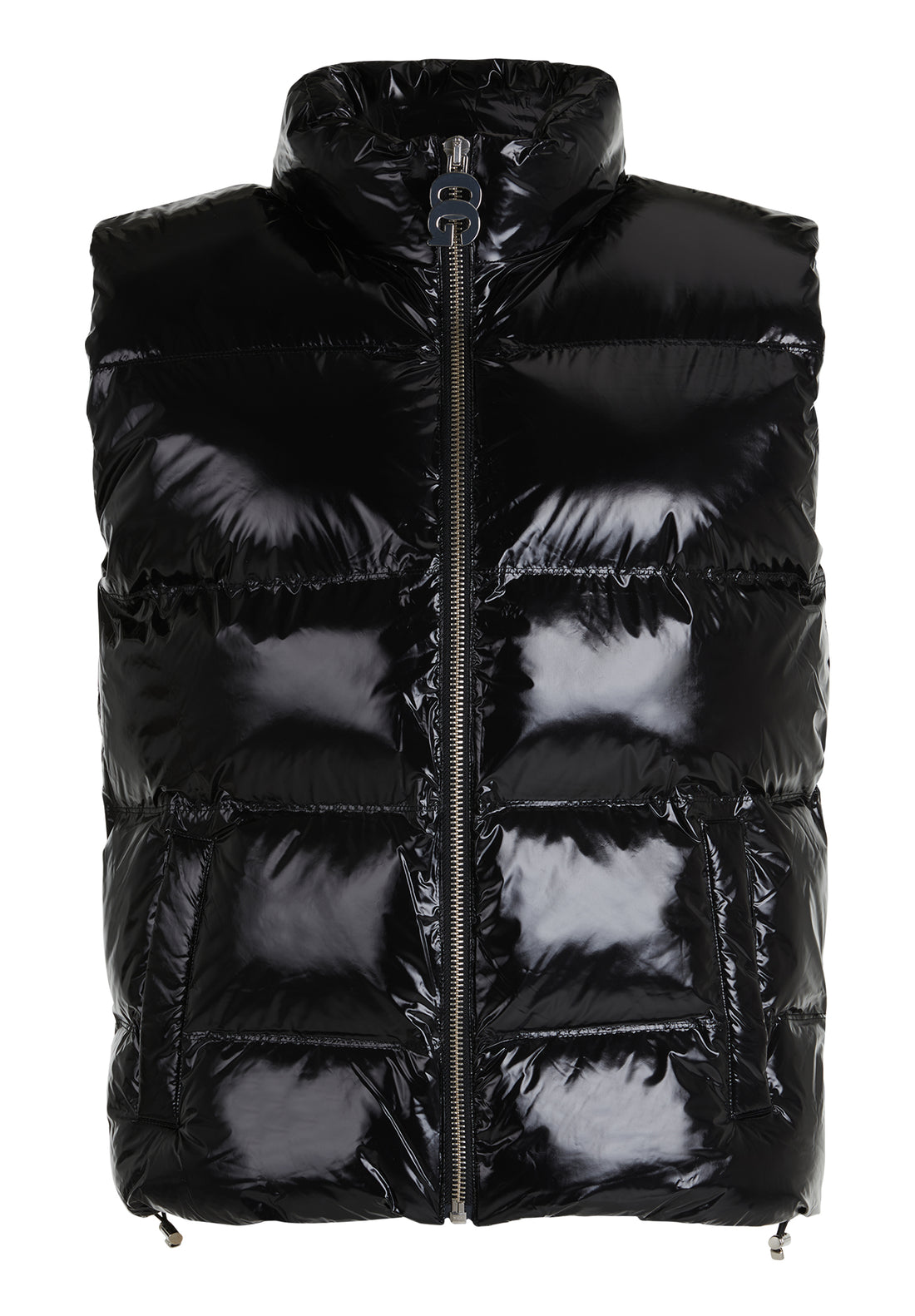 Evoq Nine - Hooded Maxi Puffer Vest Black M
