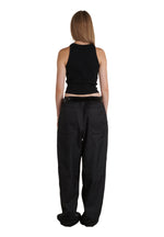 Triangle Crop Top Black