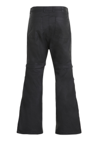 *FLARED WAX DENIM