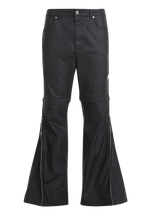 *FLARED WAX DENIM