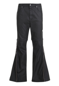 *FLARED WAX DENIM