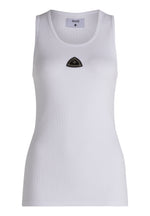 Triangle Tank Top White Women