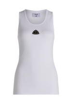 Triangle Tank Top White Women