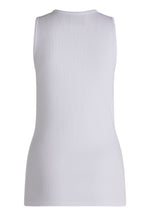 Triangle Tank Top White Women
