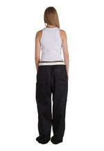 Triangle Crop Top White