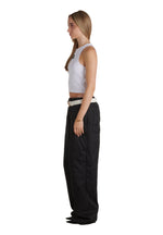 Triangle Crop Top White