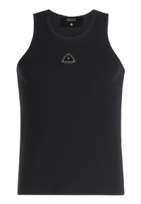 Triangle Tank Top Black Men
