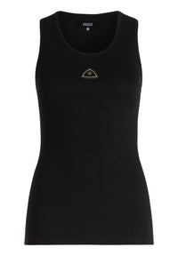 Triangle Tank Top Black Women
