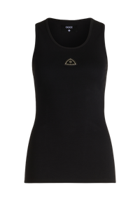 Triangle Tank Top Black Women
