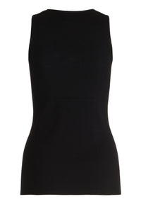 Triangle Tank Top Black Women