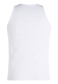 Triangle Tank Top White