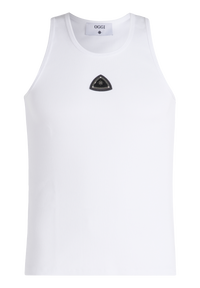 Triangle Tank Top White Men